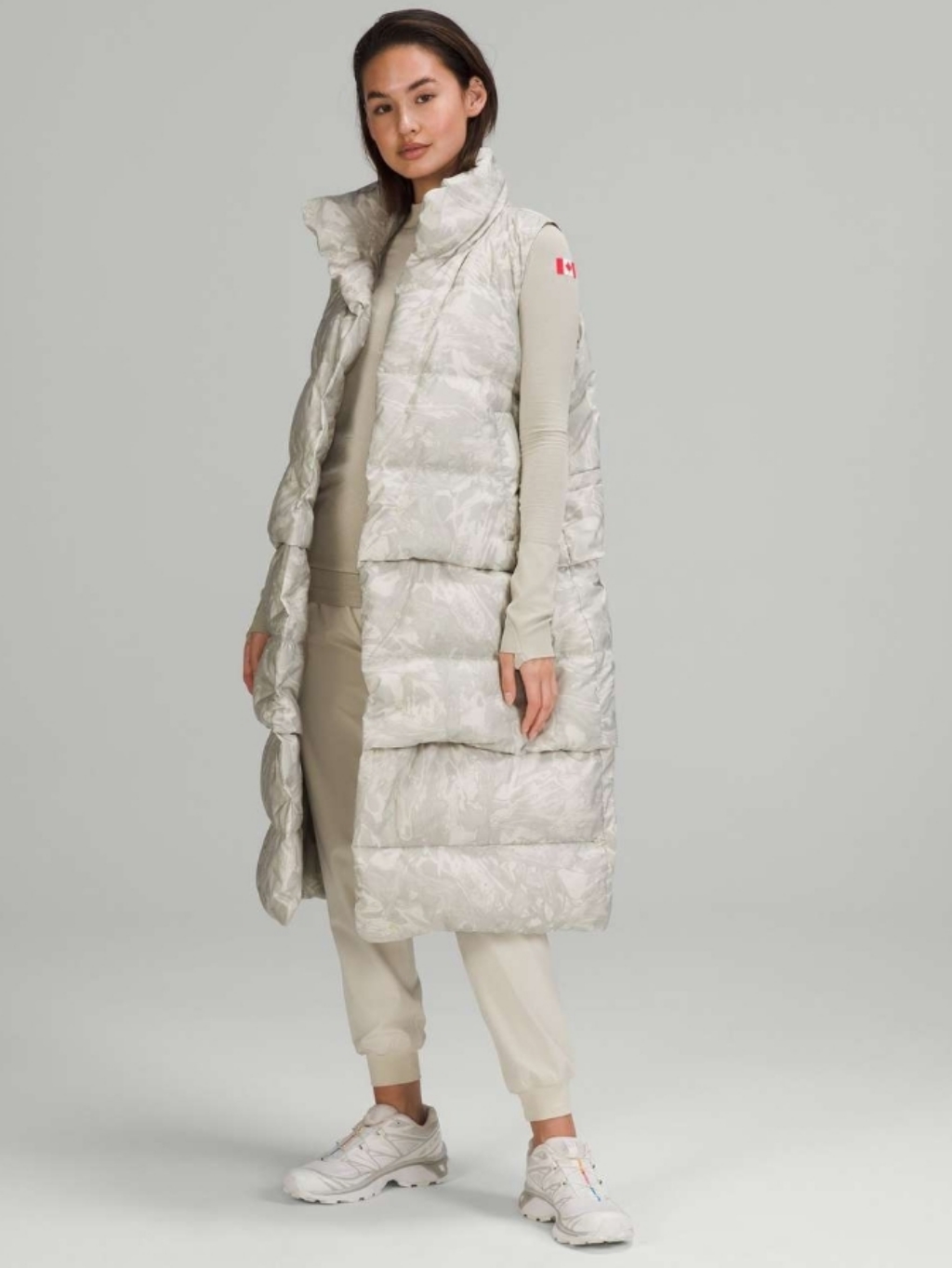 Lululemon Transformable Parkamaple Metamorphosis Light Neutral Multi